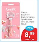 Venus Rasierer Comfortglide Spa Breeze im Angebot bei budni in Pinneberg Venus Rasierer Comfortglide Spa Breeze Angebote von Gillette Venus bei budni Pinneberg für 8,99 €