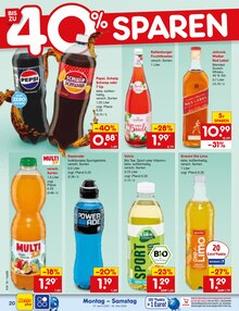 Volvic im Netto Marken-Discount Prospekt "Aktuelle Angebote" mit 63 Seiten (Ahlen)