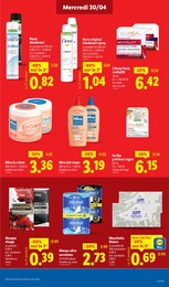 Prix et réduction Hygiène Intime dans le prospectus Lidl en cours Offre Hygiène Intime dans le catalogue Lidl du moment à la page 15