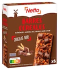 6 BARRES CÉRÉALES CHOCOLAT NOIR - NETTO en promo chez Netto 6 BARRES CÉRÉALES CHOCOLAT NOIR - NETTO dans le catalogue Netto