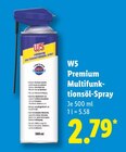 Premium Multifunktionsöl-Spray im Lidl Prospekt Premium Multifunktionsöl-Spray von W5 im aktuellen Lidl Prospekt fĂŒr 2,79 âŹ