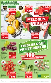 Bio Gemüse Angebote im Prospekt "Aktuelle Angebote" von Kaufland auf Seite 18