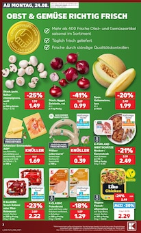 Champignons im Kaufland Prospekt "Hier bin ich richtig" mit 71 Seiten (Duisburg)
