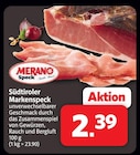 Aktuelle Schweinefleisch Angebote bei Markant Nordwest in Bremerhaven Aktuelles Südtiroler Markenspeck Angebot bei Markant Nordwest in Bremerhaven ab 2,39 €
