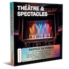 Coffret cadeau Smartbox Théâtre & Spectacles* dans le catalogue Fnac
