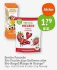 Aktuelles Bio-Fruchtchips Erdbeere oder Bio-Riegel Mango & Orange Angebot bei tegut in München ab 1,79 €