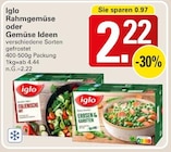 Rahmgemüse oder Gemüse Ideen Angebote von Iglo bei WEZ Löhne für 2,22 €