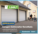 Garagen-Sektionaltor RenoMatic bei Raiffeisen Waren GmbH im Eichenzell Prospekt für 1.049,00 €