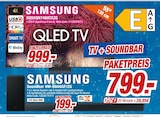 GQ55QN74DATXZG QLED TV Angebote von Samsung bei expert Odenthal für 199,00 €