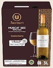 Promo Muscat pays d'oc IGP blanc sec à 9,75 € dans le catalogue Hyper U à Saintes
