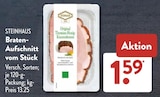 Aktuelles Braten-Aufschnitt vom Stück Angebot bei ALDI SÜD in Mainz ab 1,59 €