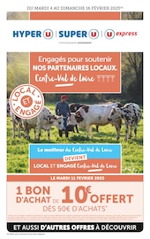 Catalogue Supermarchés U Express en cours à Cluis et alentours, "U Express", 12 pages, 04/02/2025 - 16/02/2025