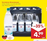 Mineralwasser Angebote von Gerolsteiner bei Netto Marken-Discount Ludwigsburg für 4,99 €