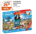 Baustelle Angebote von PLAYMOBIL bei Müller Minden für 29,99 €