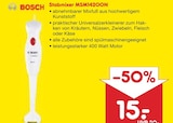 Stabmixer MSM14200N im Angebot bei Netto Marken-Discount in Herten Stabmixer MSM14200N Angebote von Bosch bei Netto Marken-Discount Herten für 15,00 €