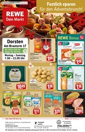 REWE Prospekt "Dein Markt" für Dorsten, 35 Seiten, 24.11.2025 - 29.11.2025