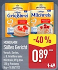 Grießbrei von Mondamin für 0,89 € bei ALDI Nord im Angebot Grießbrei von Mondamin im aktuellen ALDI Nord Prospekt