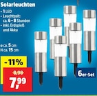 Solarleuchten für 7,99 € bei Thomas Philipps im Angebot Solarleuchten im aktuellen Thomas Philipps Prospekt