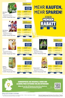 Veltins im METRO Prospekt "Wochenangebote Händler + Händler Mix" mit 29 Seiten (Herford)