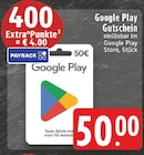 Google Play Gutschein im Angebot bei E center in Moers Google Play Gutschein Angebote von Google Play bei E center Moers für 50,00 €