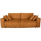 SCHLAFSOFA Cord Kupferfarben inkl. Zierkissen, Rückenkissen, Armlehnenkissen, Bettkasten, Schlaffunktion, Rücken echt, Liegefläche im Originalstoff Angebot im XXXLutz Möbelhäuser Prospekt SCHLAFSOFA Cord Kupferfarben inkl. Zierkissen, Rückenkissen, Armlehnenkissen, Bettkasten, Schlaffunktion, Rücken echt, Liegefläche im Originalstoff im XXXLutz Möbelhäuser Prospekt zum Preis von 799,00 €