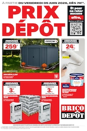 Prospectus Brico Dépôt à Esmans: "PRIX DÉPÔT", 12} pages, 05/06/2026 - 18/06/2026