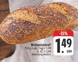 EDEKA - Weltmeisterbrot Angebot im Prospekt Weltmeisterbrot bei EDEKA im Prospekt "" für 1,49 €