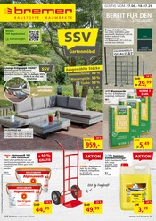 Aktueller Carl Bremer GmbH & Co. KG Baumärkte Prospekt in Ratekau und Umgebung, "BEREIT FÜR DEN SOMMER" mit 8 Seiten, 27.06.2026 - 18.07.2026