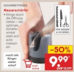 Messerschärfer im Angebot bei Netto Marken-Discount in Osnabrück Messerschärfer Angebote von GOURMETmaxx bei Netto Marken-Discount Osnabrück für 9,99 €