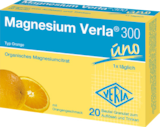 Magnesium Verla 300 Orange von Verla für 5,99 € bei budni im Angebot Magnesium Verla 300 Orange von Verla im aktuellen budni Prospekt