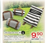 Aktuelles Fleece Picknick-Decke Angebot bei Ostermann in Herne ab 9,90 €