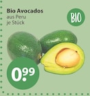 Bio Avocados im V-Markt Prospekt Bio Avocados von im aktuellen V-Markt Prospekt für 0,99 €