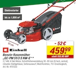 Benzinrasenmäher im toom Baumarkt Prospekt Benzin-Rasenmäher "GC-PM 51/3 S HW-E" von Einhell im aktuellen toom Baumarkt Prospekt für 459,99 €