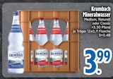 Mineralwasser Medium von Krumbach im aktuellen EDEKA Prospekt für 3,99 €