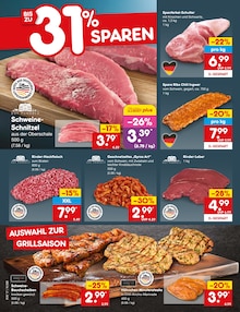Grillfleisch im Netto Marken-Discount Prospekt "Aktuelle Angebote" mit 61 Seiten (Duisburg)