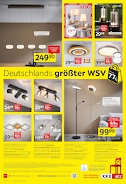 XXXLutz Möbelhäuser LED Stehleuchte im Prospekt 