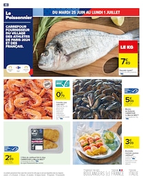 Offre Crevettes cuites dans le catalogue Carrefour du moment à la page 42