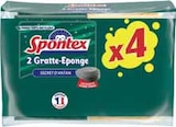 Gratte-éponge Secret d'Antan x4 - SPONTEX dans le catalogue Intermarché