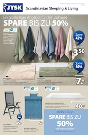 Aktueller JYSK Möbel & Einrichtung Prospekt in Jemgum und Umgebung, "Scandinavian Sleeping & Living - SPARE BIS ZU 50%" mit 9 Seiten, 29.04.2025 - 07.06.2025