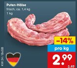 Aktuelles Puten-Hälse Angebot bei Netto Marken-Discount in Gelsenkirchen ab 2,99 €