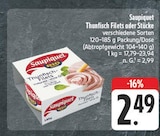 Aktuelles Thunfisch Filets oder Stücke Angebot bei EDEKA in Nürnberg ab 2,49 €