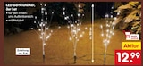 LED Gartenstecker, 3er Set bei Netto Marken-Discount im Nabburg Prospekt für 12,99 €