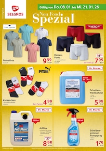 Selgros Prospekt cash & carry mit 4 Seiten