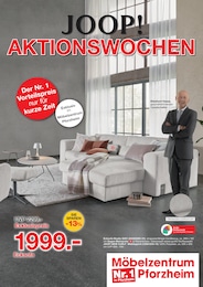 Möbelzentrum Pforzheim Prospekt: "JOOP! AKTIONSWOCHEN", 22 Seiten, 01.04.2026 - 15.04.2026