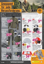 Arbeitshose im Hornbach Prospekt Arbeitshose im Hornbach Prospekt "Dich schonst du nicht. Aber Ressourcen." auf Seite 21