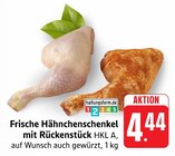 Aktuelles Frische Hähnchenschenkel mit Rückenstück Angebot bei EDEKA in Heilbronn ab 4,44 €