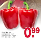 Aktuelle Paprika Angebote bei E center in Wiesbaden Aktuelles Paprika rot Angebot bei E center in Wiesbaden ab 0,99 €