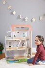 Puppenhaus aus Holz oder Holz-Miniaturmöbel- und-Puppen-Set Angebote von Playtive bei Lidl Augsburg für 39,99 €