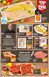 Minutenschnitzel Angebot im aktuellen REWE Prospekt auf Seite 8