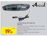 Aspirateur Voiture 12V - Arcoll - Intermarché à Gap Aspirateur Voiture 12V - Arcoll en promo chez Intermarché Gap à 19,90 €